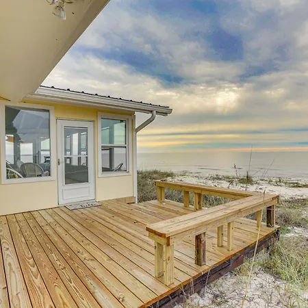 Beachfront Alligator Point Retreat Steps To Sand!